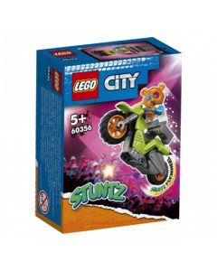LEGO City 60356 Medved na  akrobatskem motorju  
