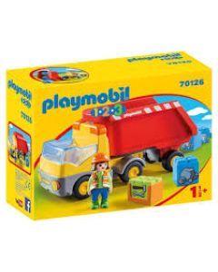 Playmobil 123 Tovornjak na gradbišču - 70126