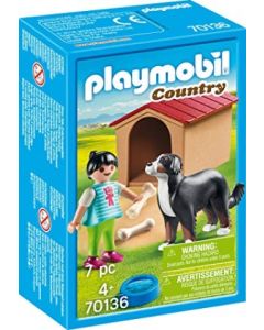 Playmobil Pes s pasjo uto - 70136