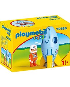 Playmobil 123 Astronavt z raketo - 70186