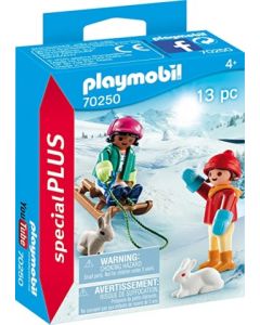 Playmobil Otroka s sankami - 70250