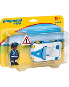 Playmobil 1.2.3 Policijski avto - 9384